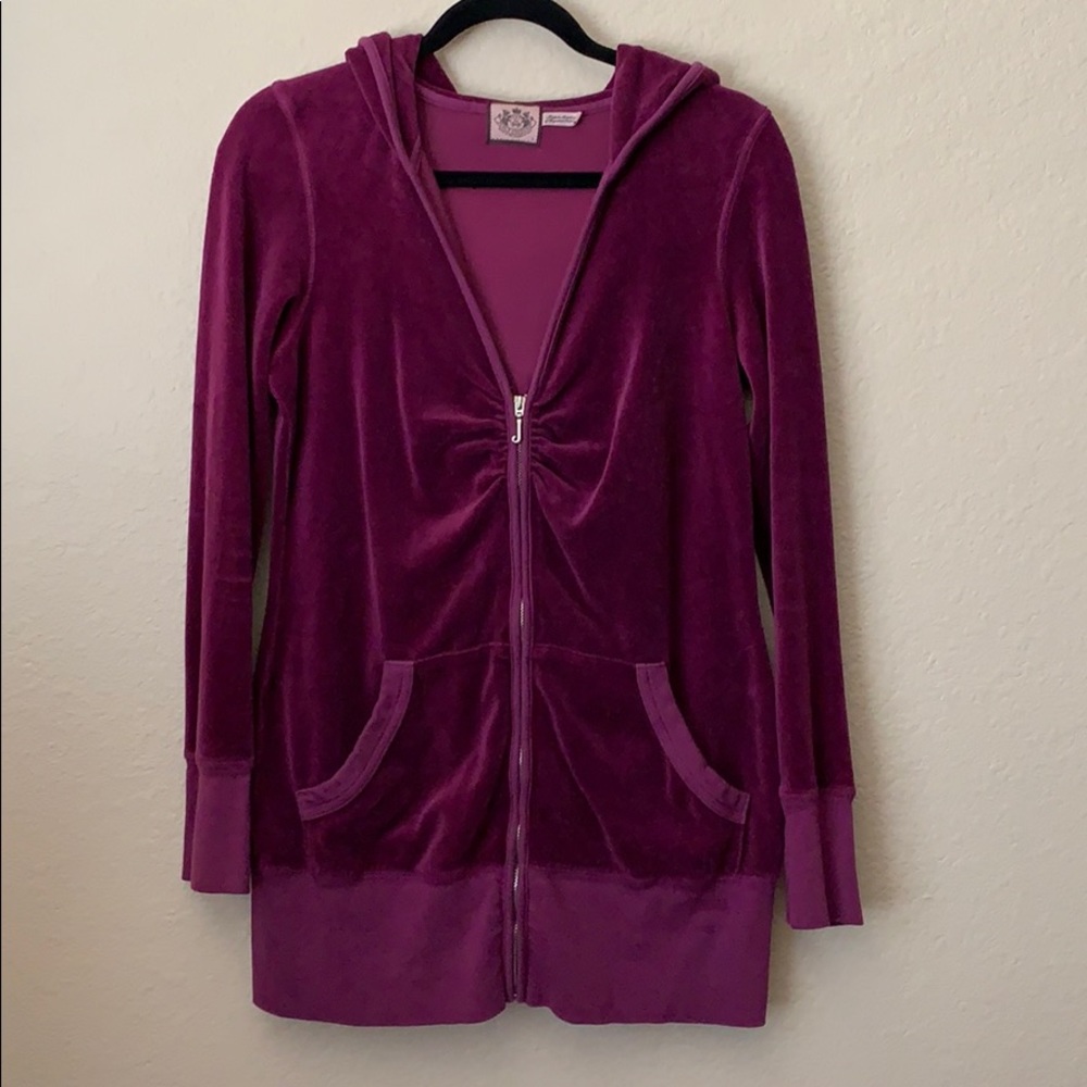 Juicy Couture Velour Hooded Zip-up